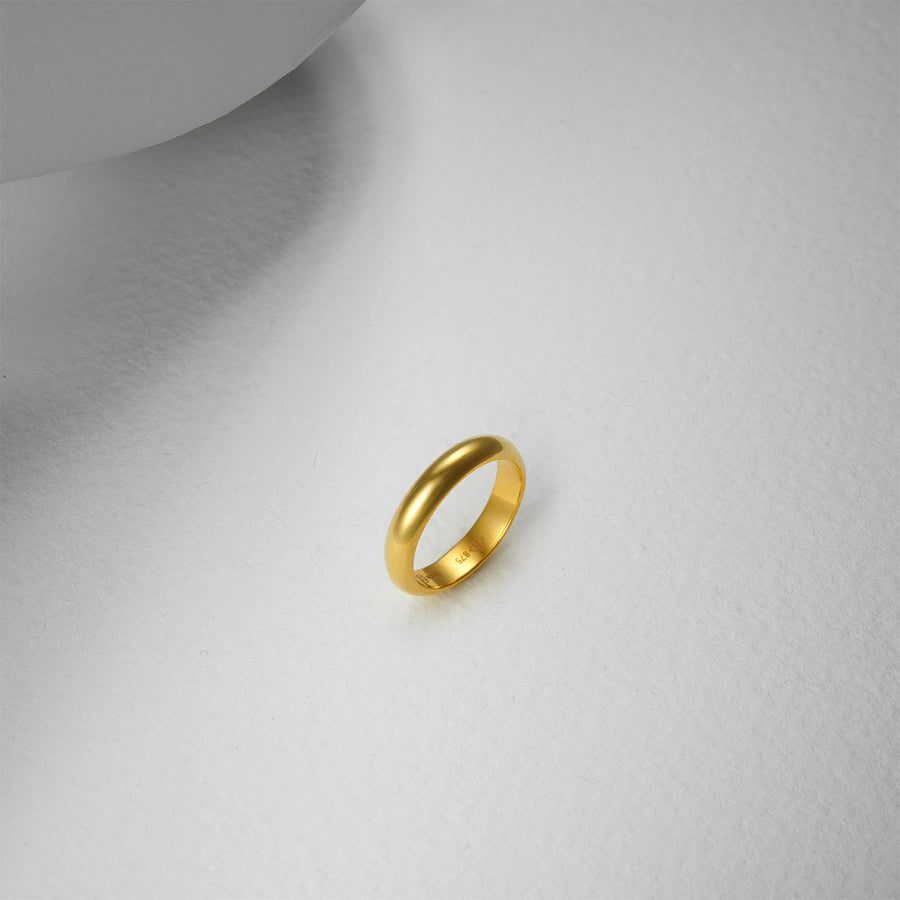 Yellow Gold Band