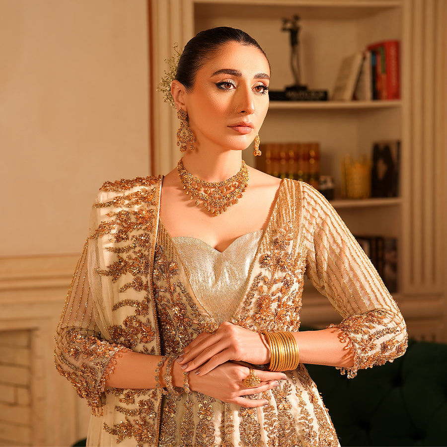 Gold Necklace by Hanif