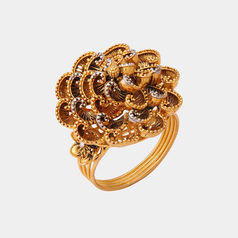 Gold Ring FLORAL